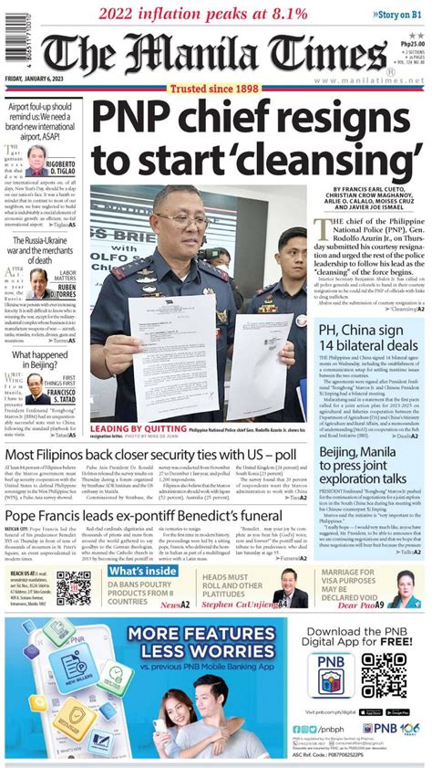 front page news philippines.